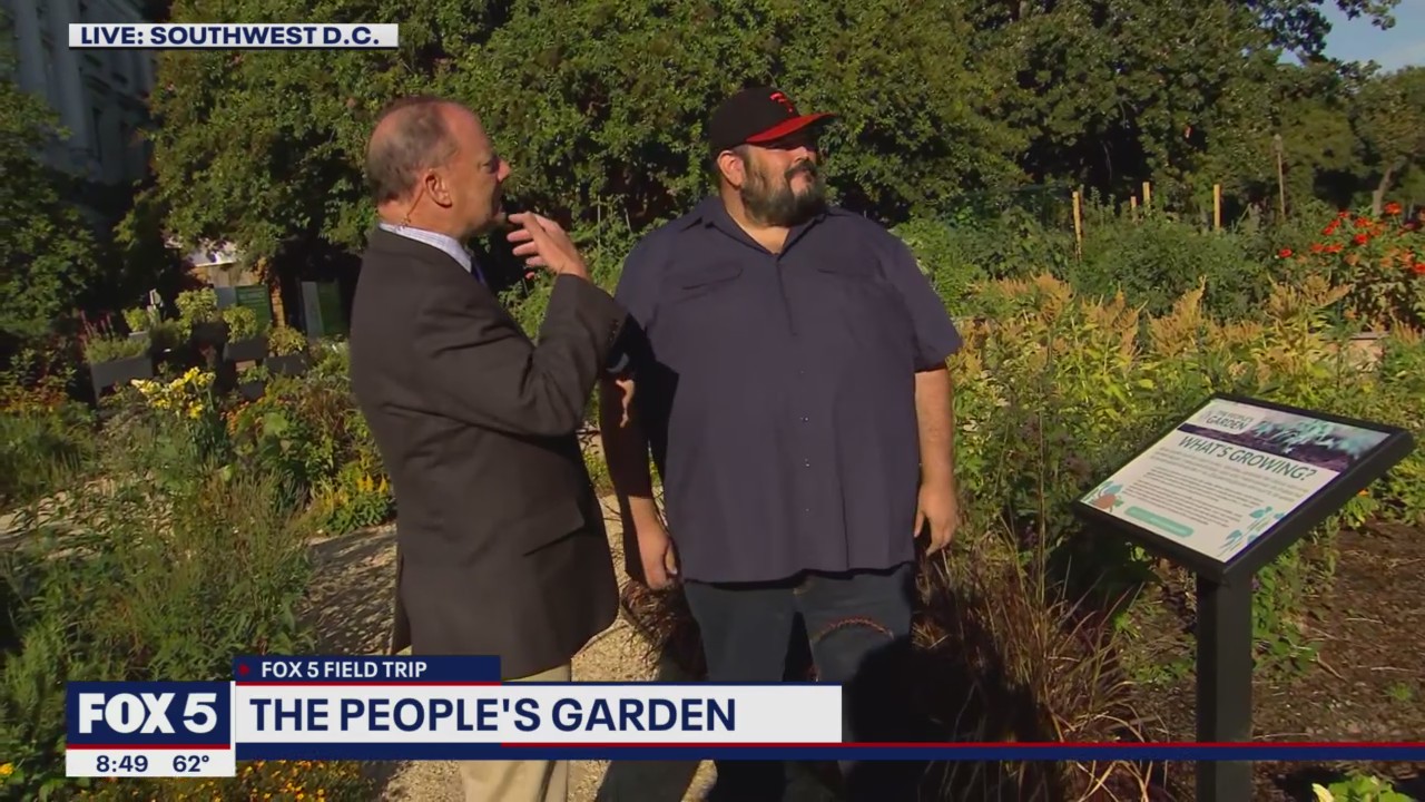 FOX 5 Field Trip: Visiting the flagship People’s Garden