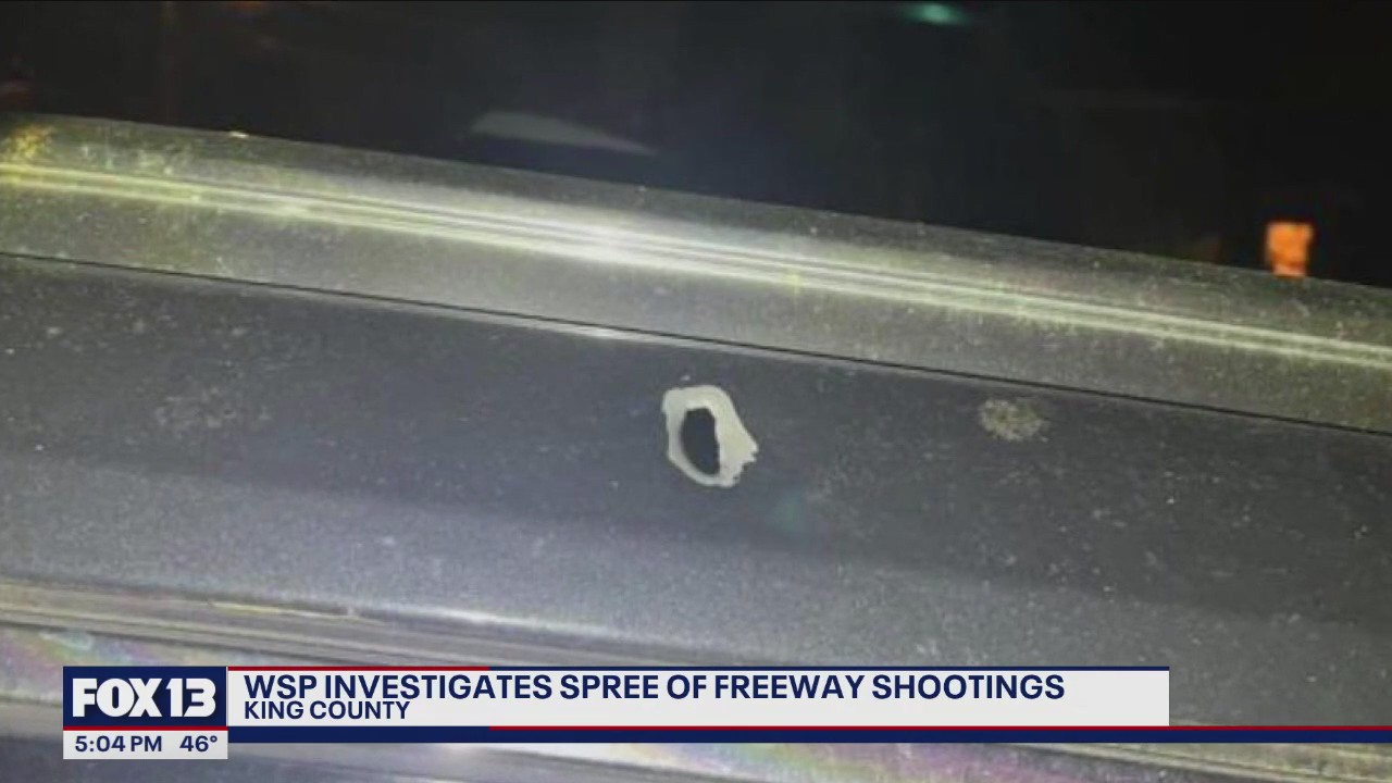 WSP investigating rise in freeway shootings