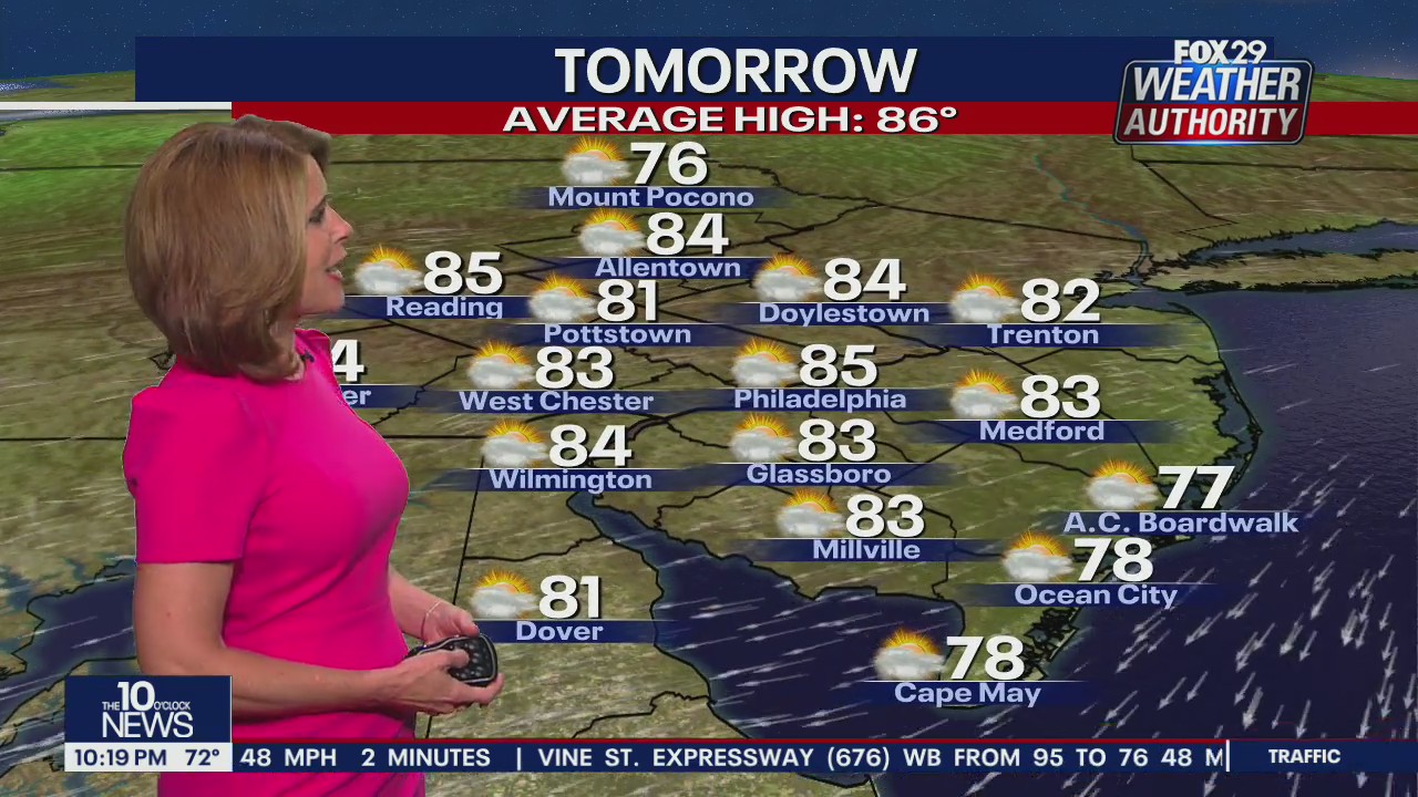 Weather Authority: Monday, 10 p.m. update