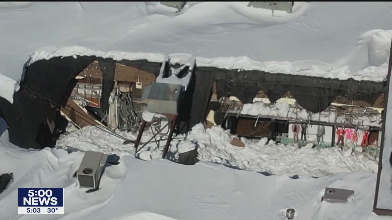 Roof collapses at Miller Hill Mall in Duluth