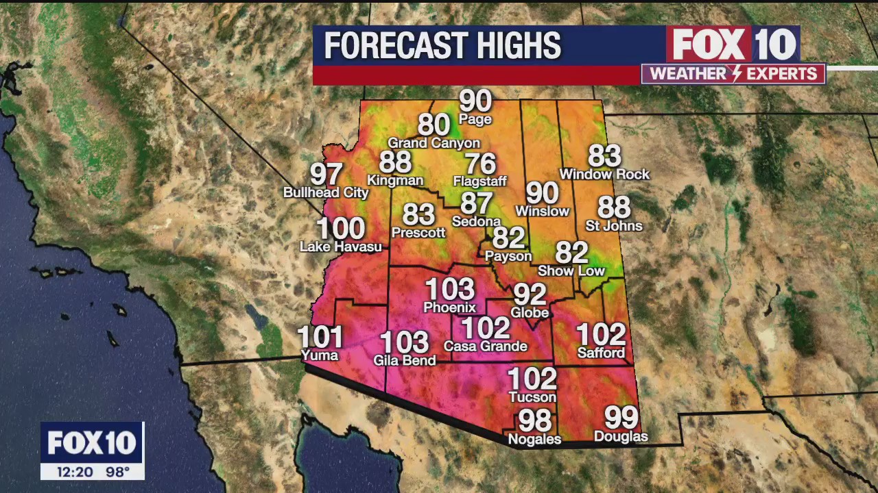 Noon Weather Forecast - 6/20/23