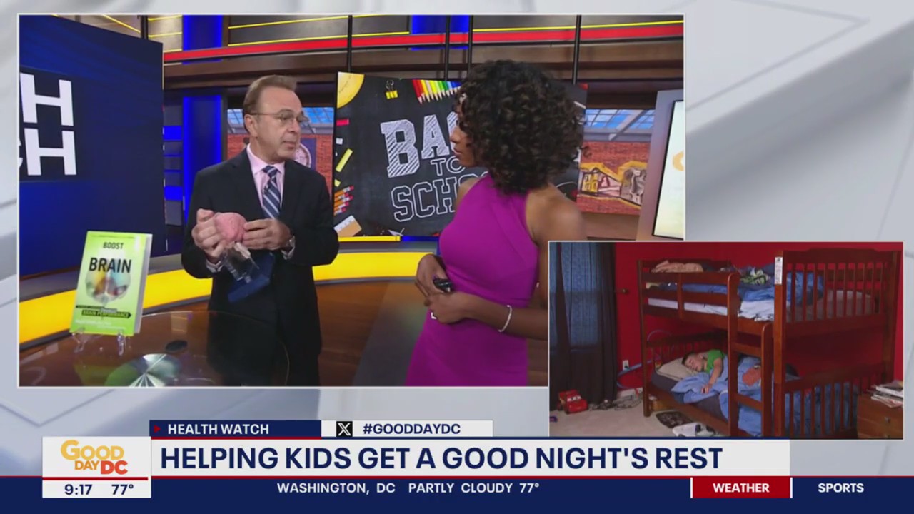 Helping kids get a good night's rest