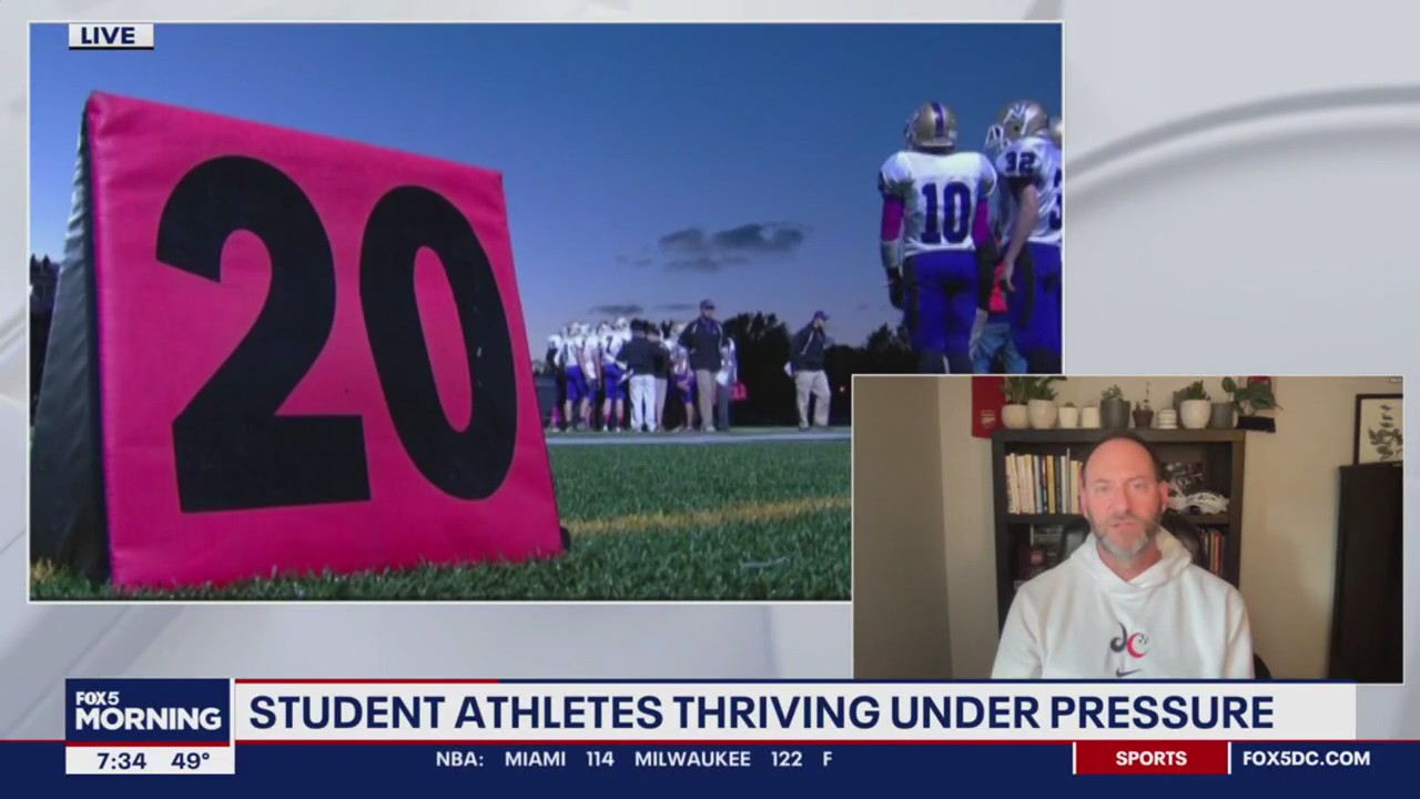 Here’s how student athletes can thrive under pressure
