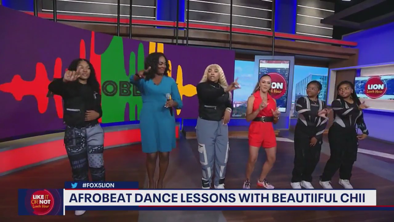 Afrobeat dance lessons with Beautiiful Chii