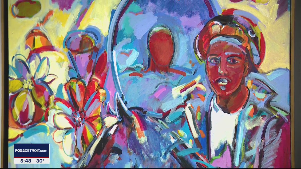 A look at Shirley Woodson's DIA exhibit