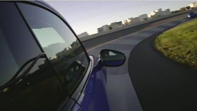 LA Rams official  Porsche test drive