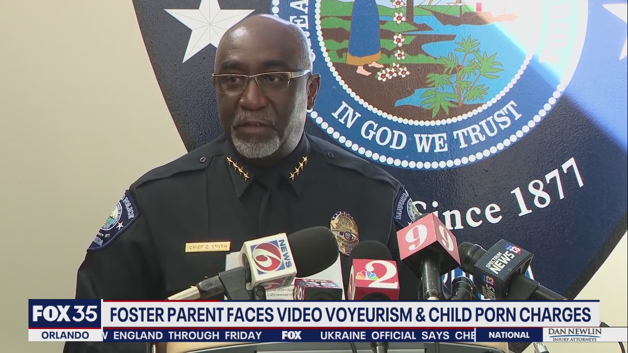 Police: Former foster father charged with child porn, voyeurism