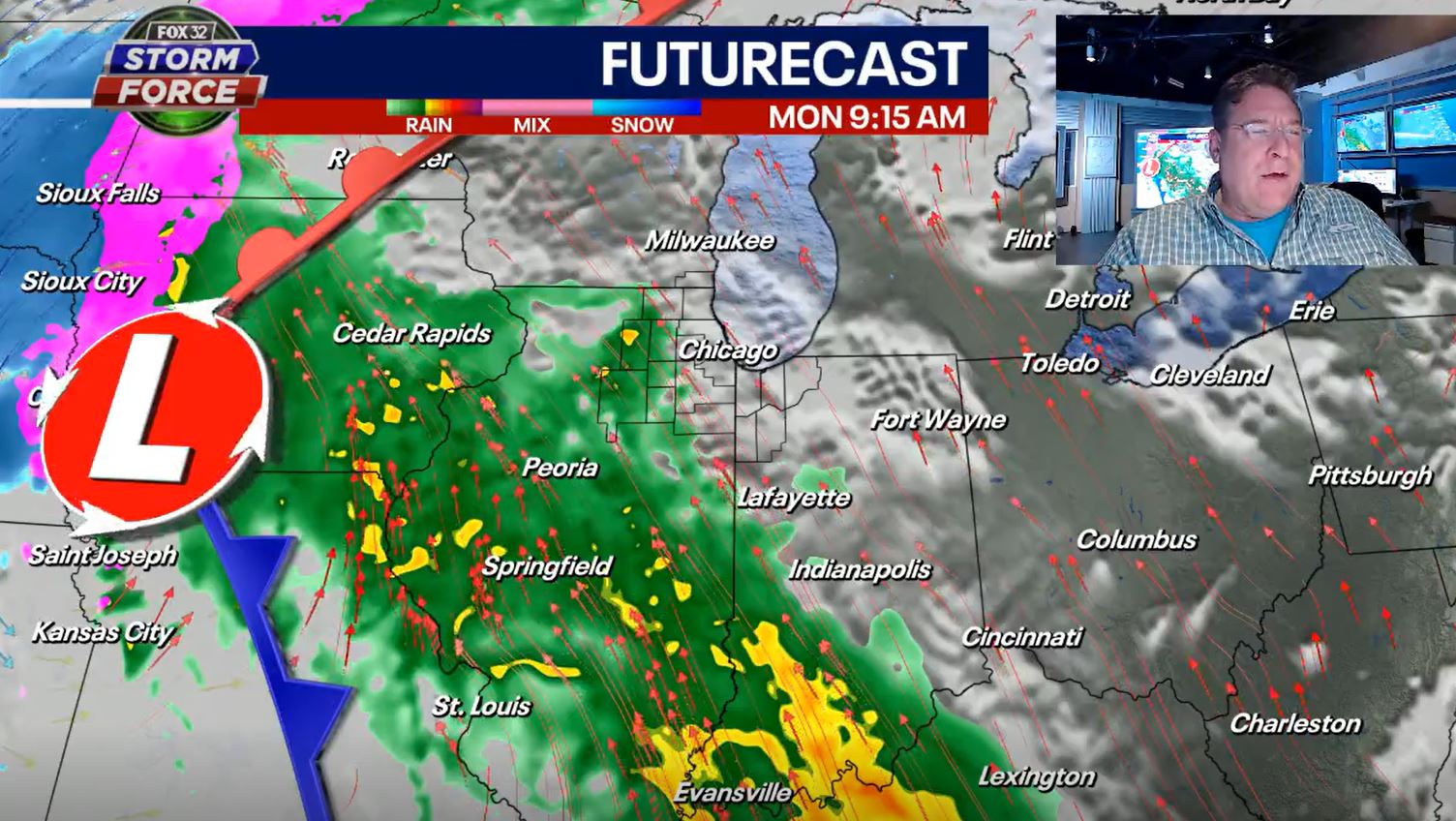 Chicago weather: Rainy Christmas Day expected