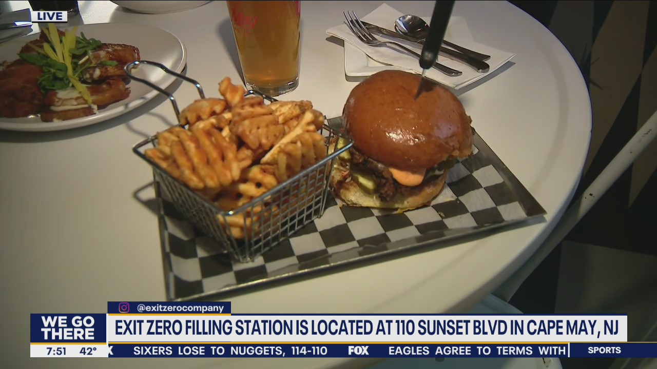 Local Spring Break destinations: Exit Zero Filling Station in Cape May