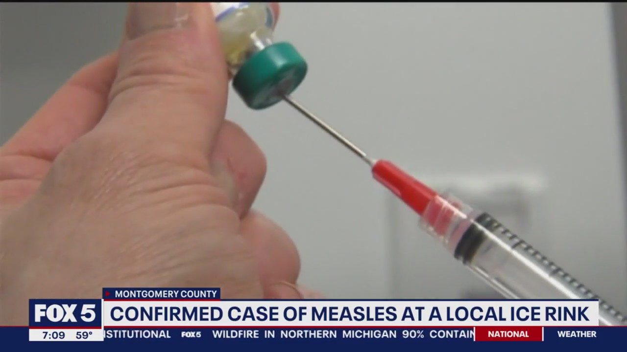 Measles case confirmed in Montgomery County