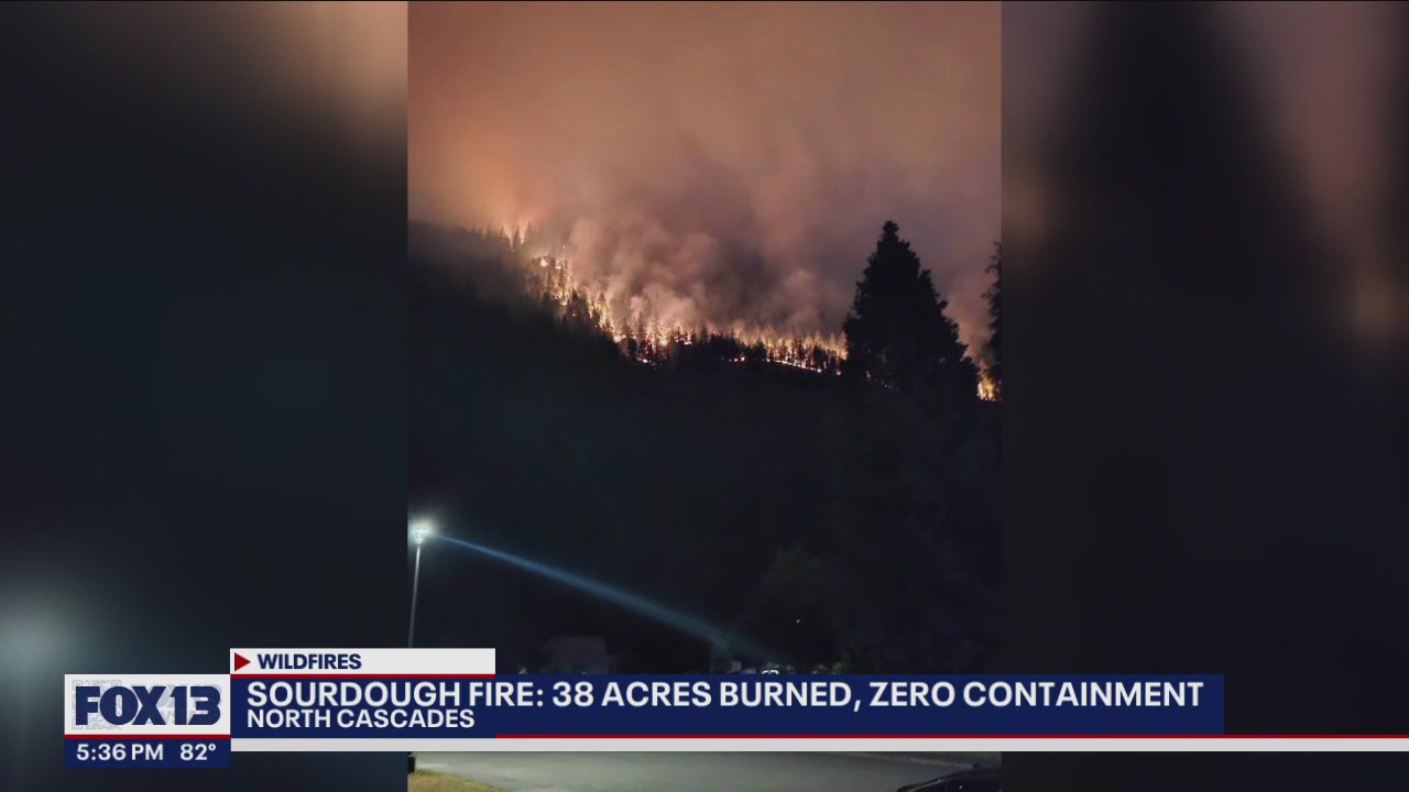 Tracking Washington state wildfires