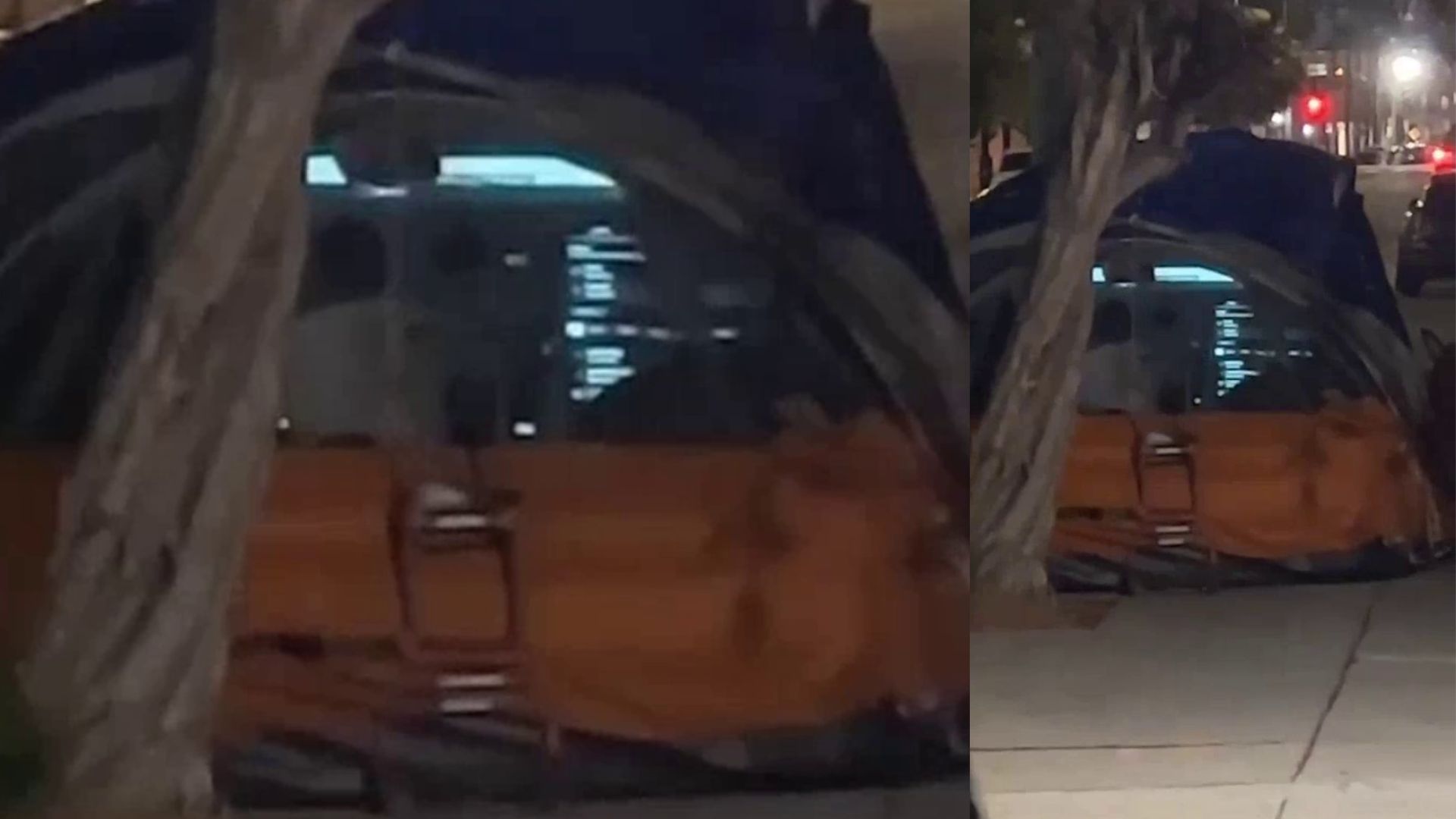 Projector installed at Hollywood homeless encampment