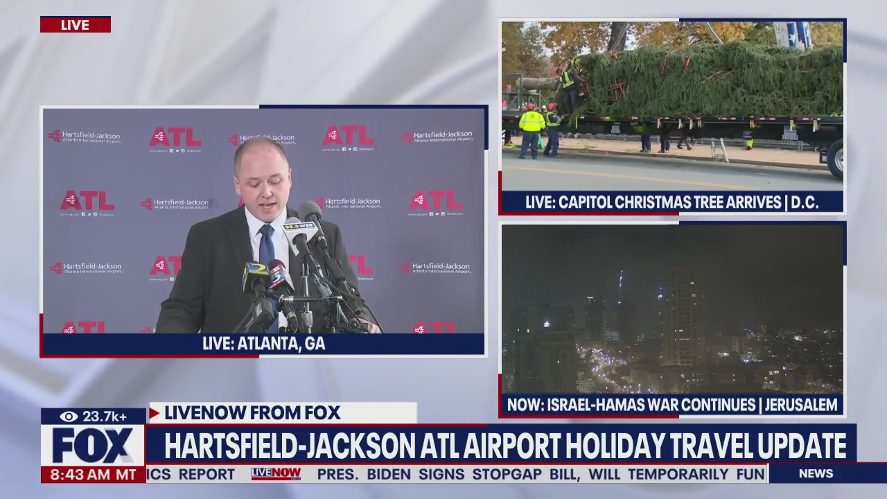 Atlanta Airport preps for Thanksgiving travel