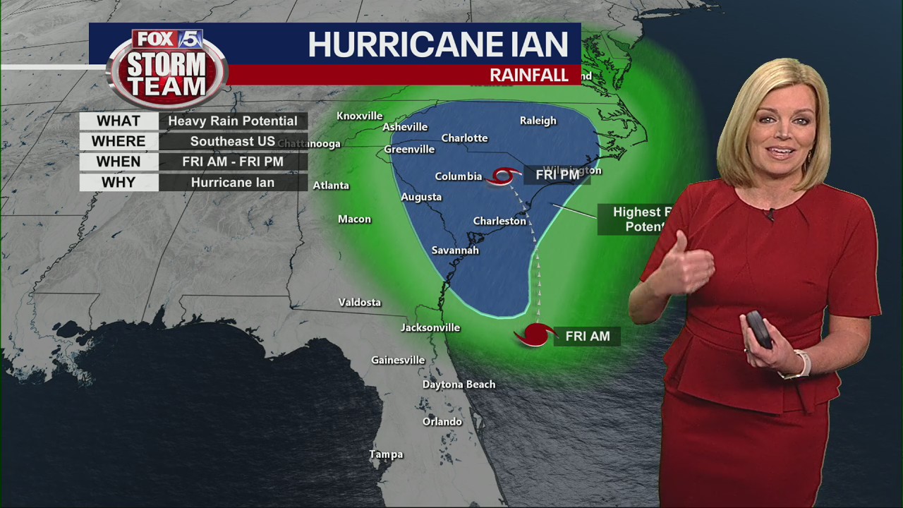 Friday morning weather forecast