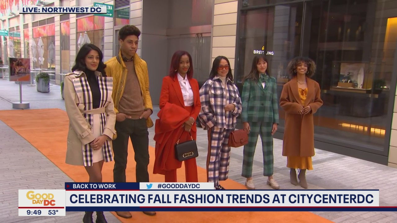 Celebrating fall fashion trends at CityCenterDC