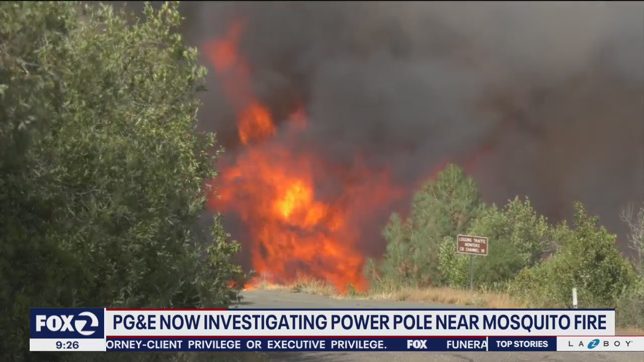 Mosquito Fire grows rapidly, threatening Sierra towns