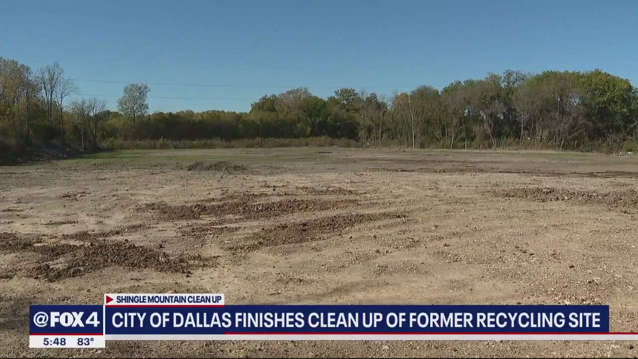 'Shingle Mountain' cleaned up ahead of schedule