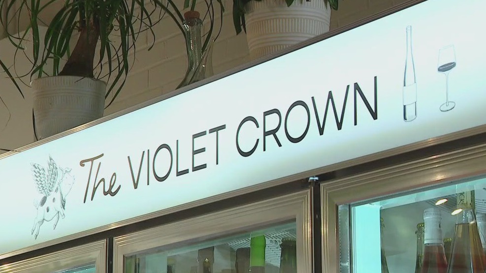 Coffee, wine at The Violet Crown