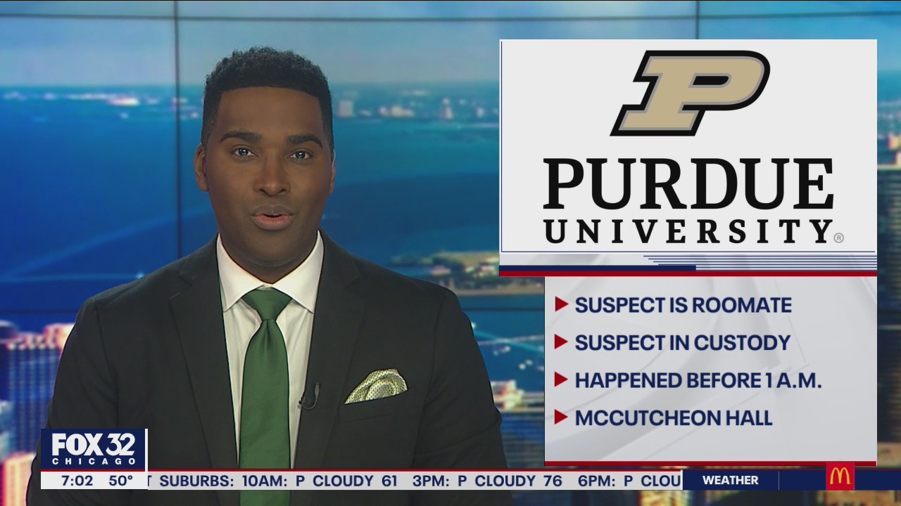Purdue University student killed in dorm room, roommate arrested: officials
