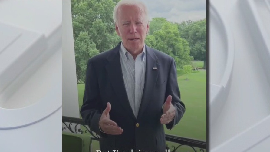 President Joe Biden announces he has COVID-19