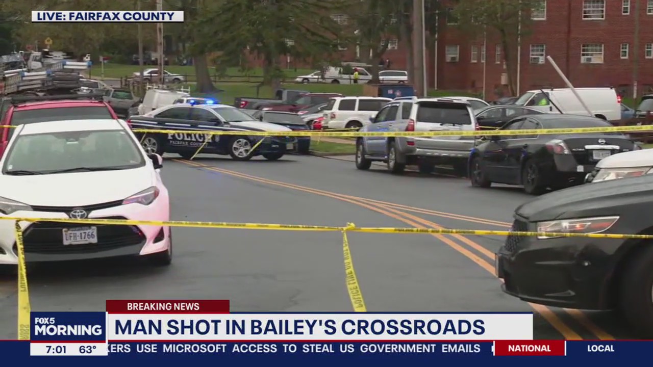 Man hospitalized with ‘life threatening’ injuries after shooting in Bailey's Crossroads
