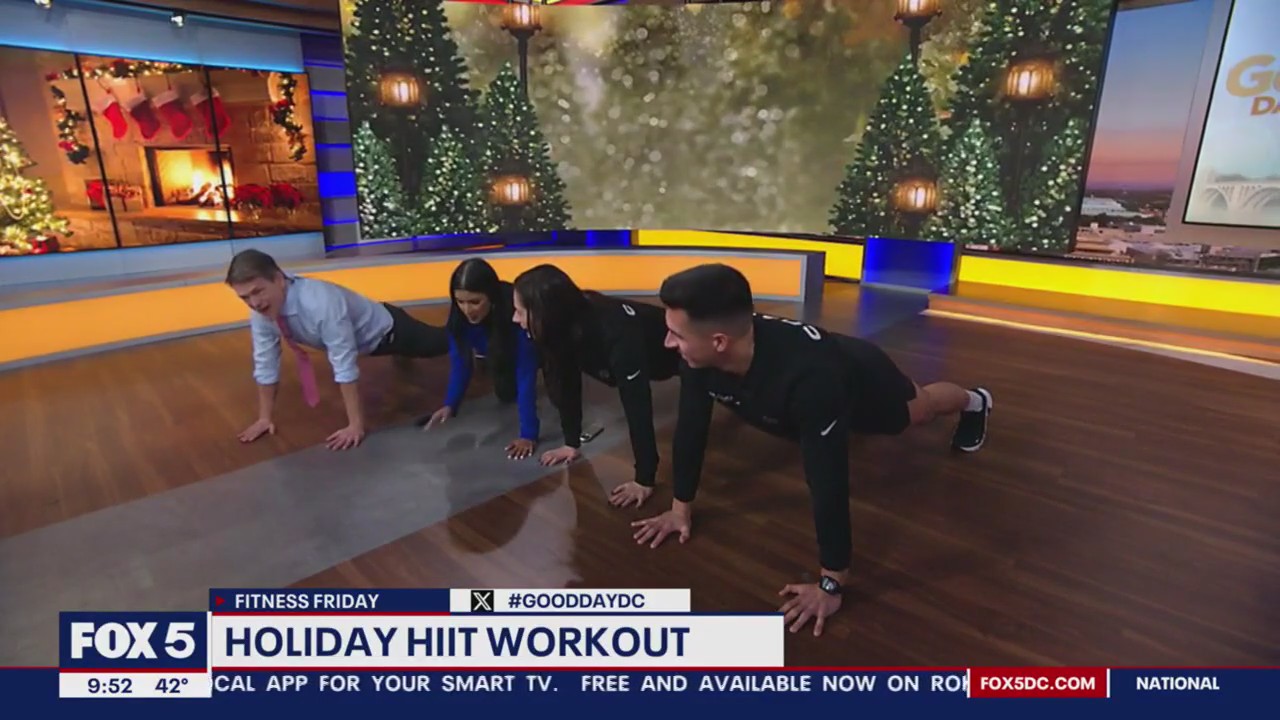 Holiday HIIT workout
