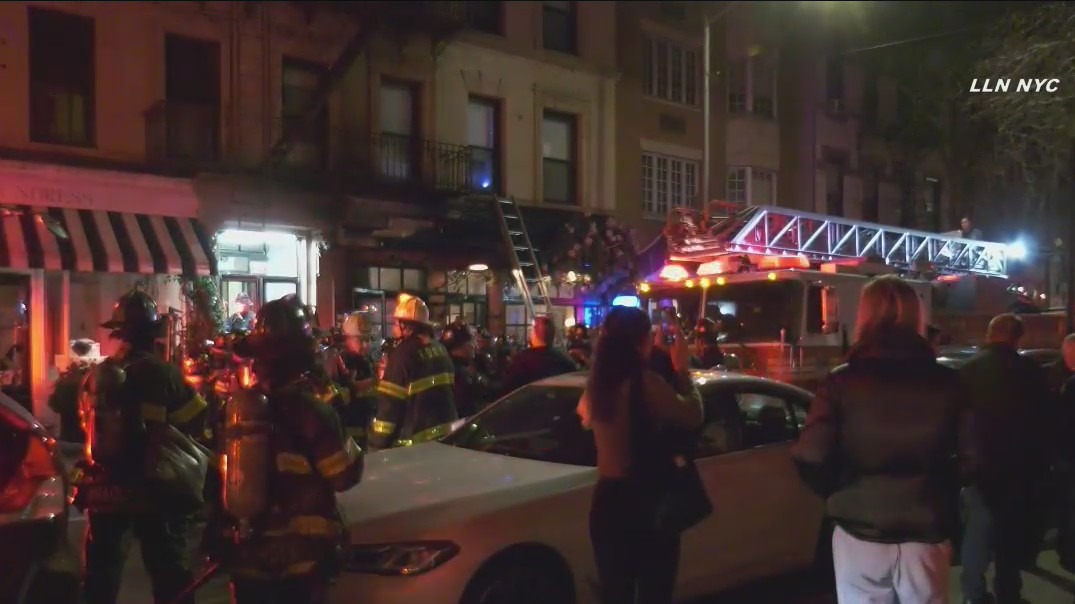 Pride flag set on fire in SoHo
