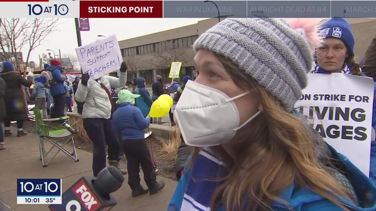 MPS teachers strike marches on as negotiations over salary, mental health continue