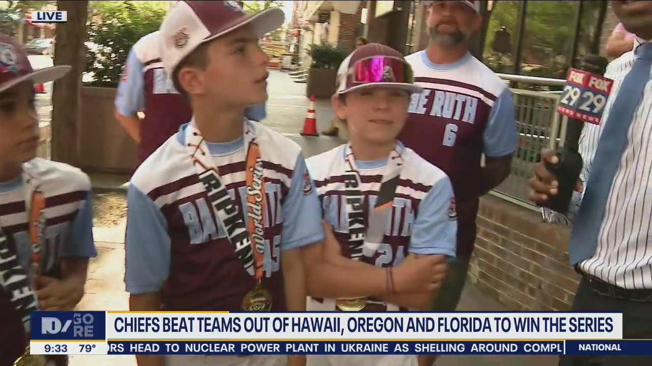 Cal Ripken World Series champions stop by FOX 29