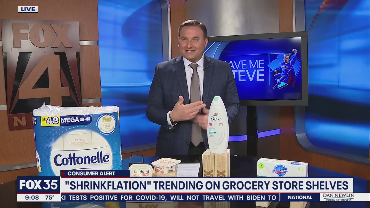 'Shrinkflation' trending on grocery store shelves