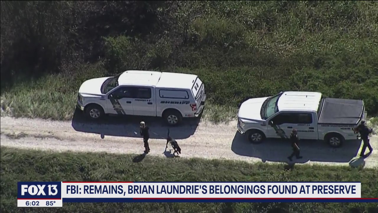 FBI to make official identification on remains found during Laundrie search