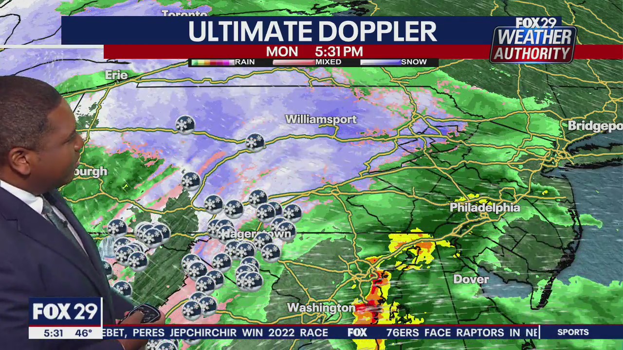 Weather Authority: Monday, 5 p.m. update