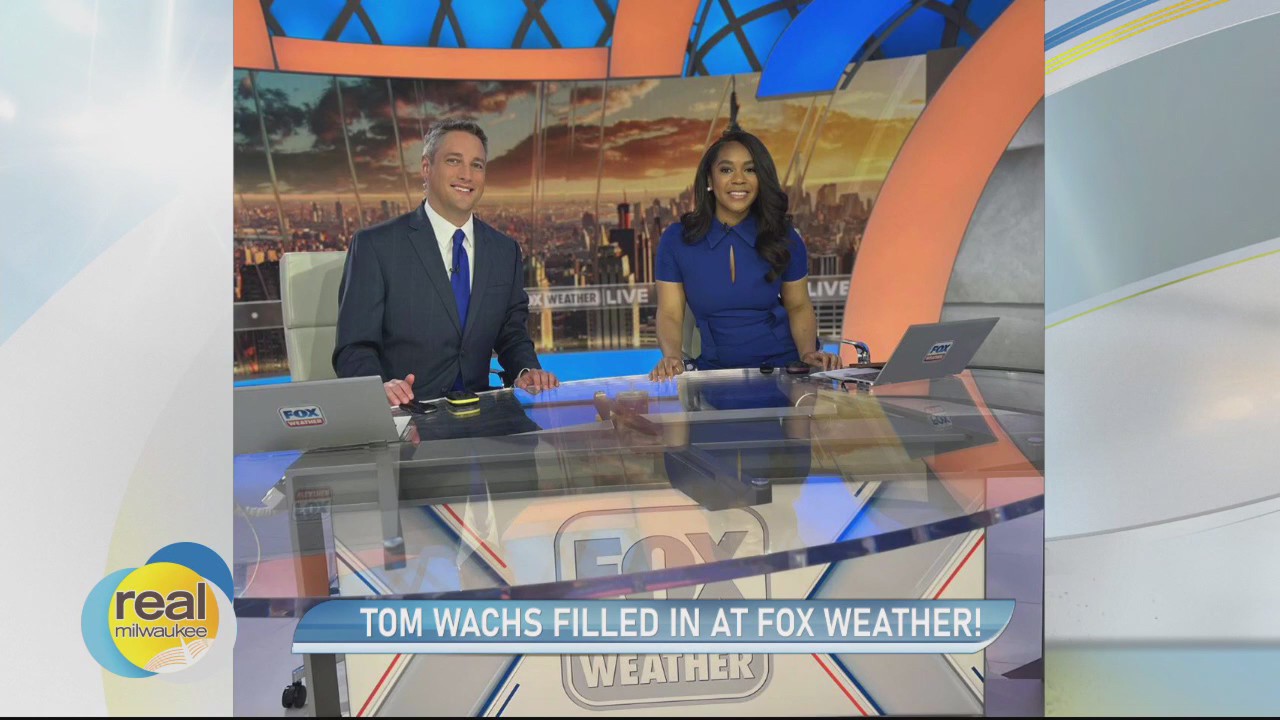 Tom Wachs filled in on FOX Weather!