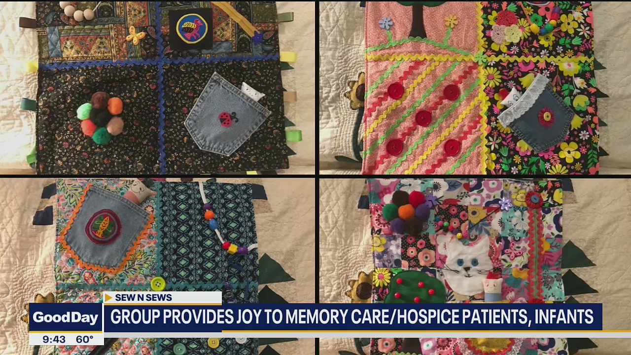 Group sews to provide joy to hospital patients