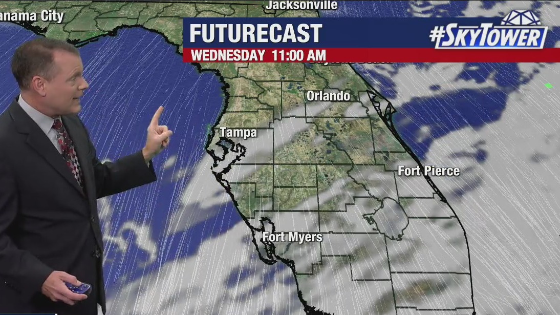 Tuesday morning forecast