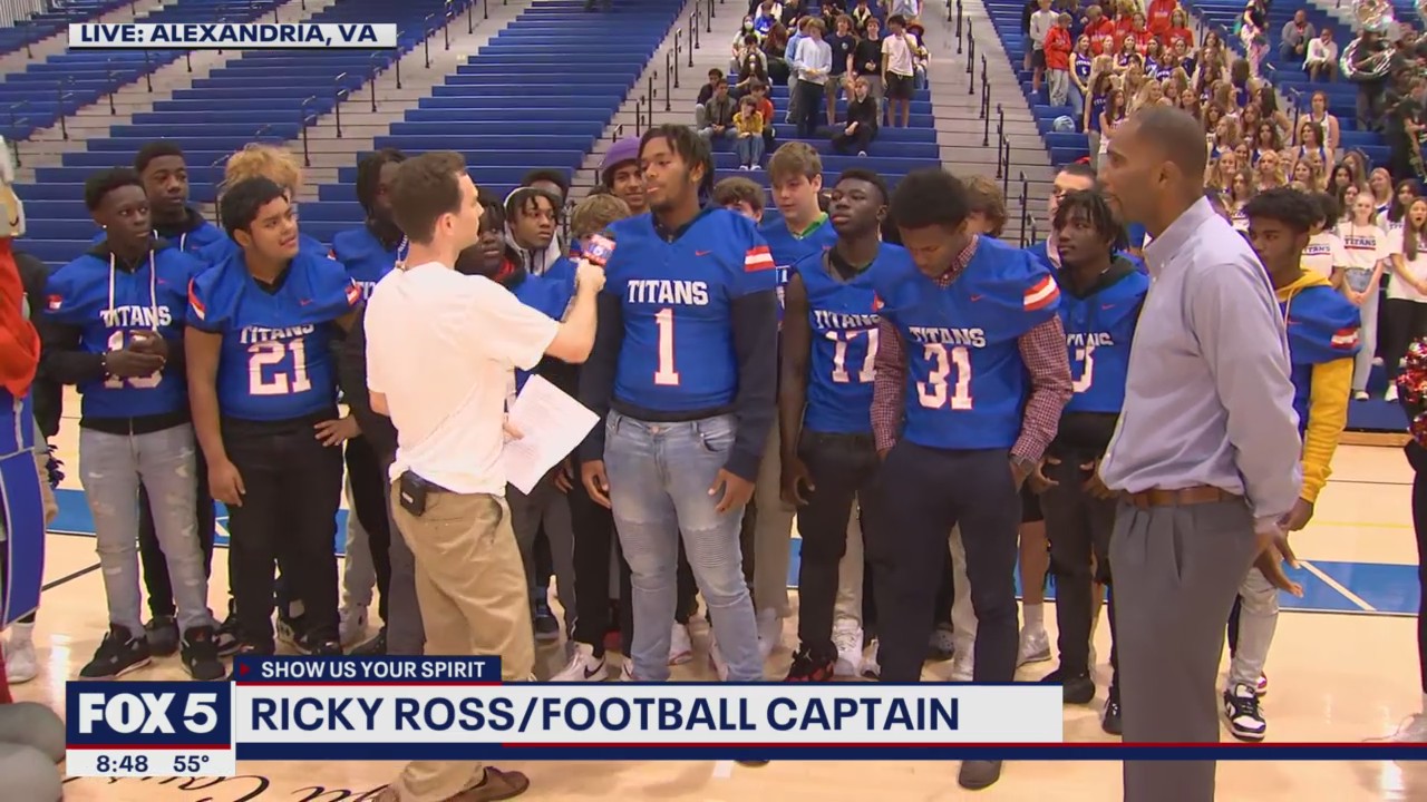 Show us your Spirit: Getting ready for the big game at Alexandria City High School