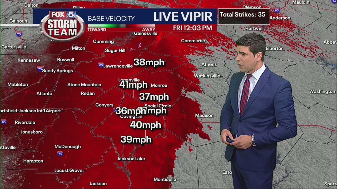 Severe weather afternoon update