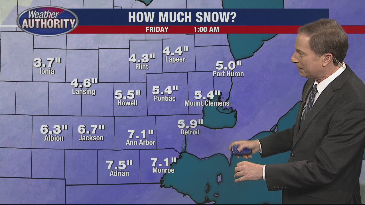 Heaviest snow to fall tonght amid our Winter Storm Warning