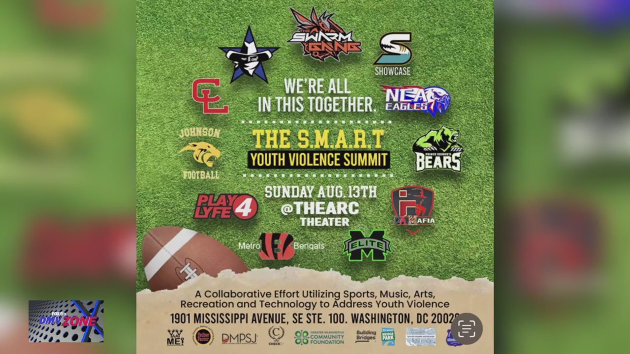 S.M.A.R.T. Youth Violence Summit being held in DC on Sunday