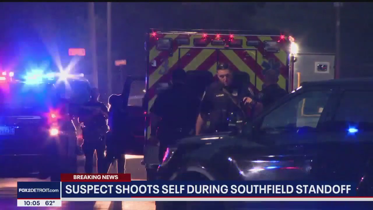 Barricaded standoff with police ends with homeowner shooting himself in Southfield