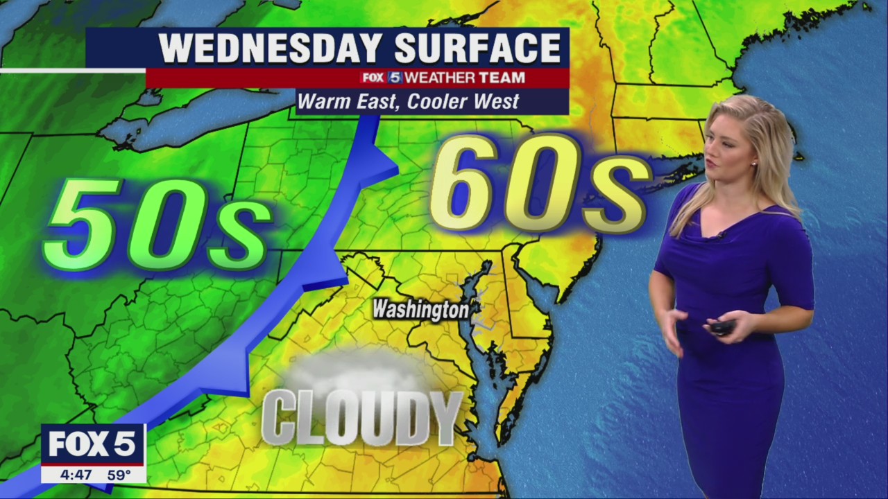 FOX 5 Weather forecast for Wednesday, October 26