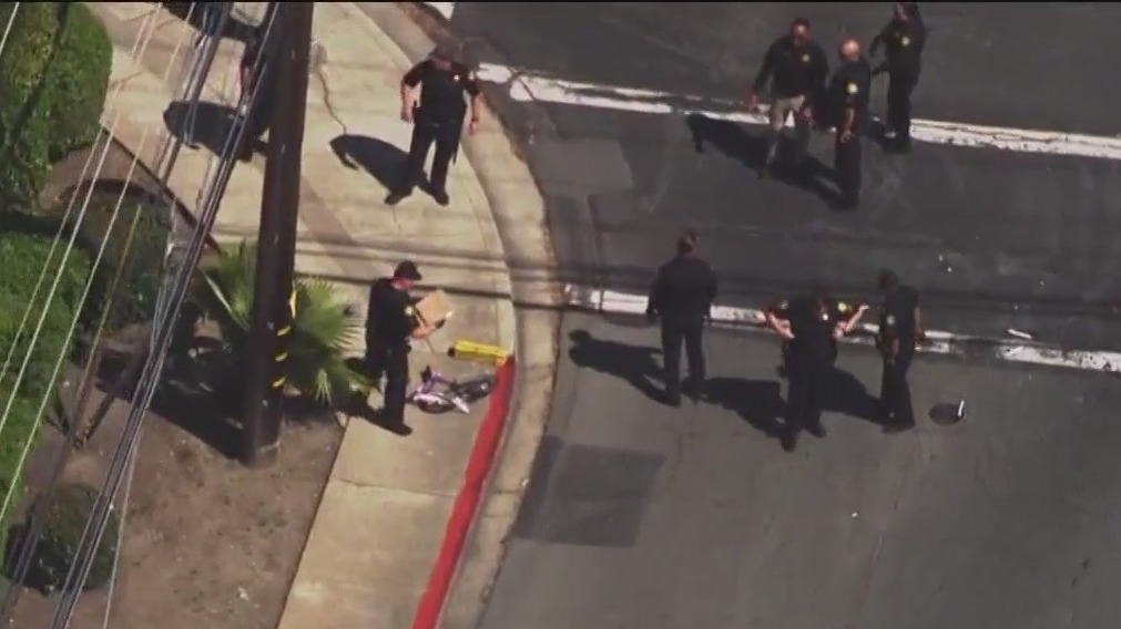 Child riding bike hit by car in Concord