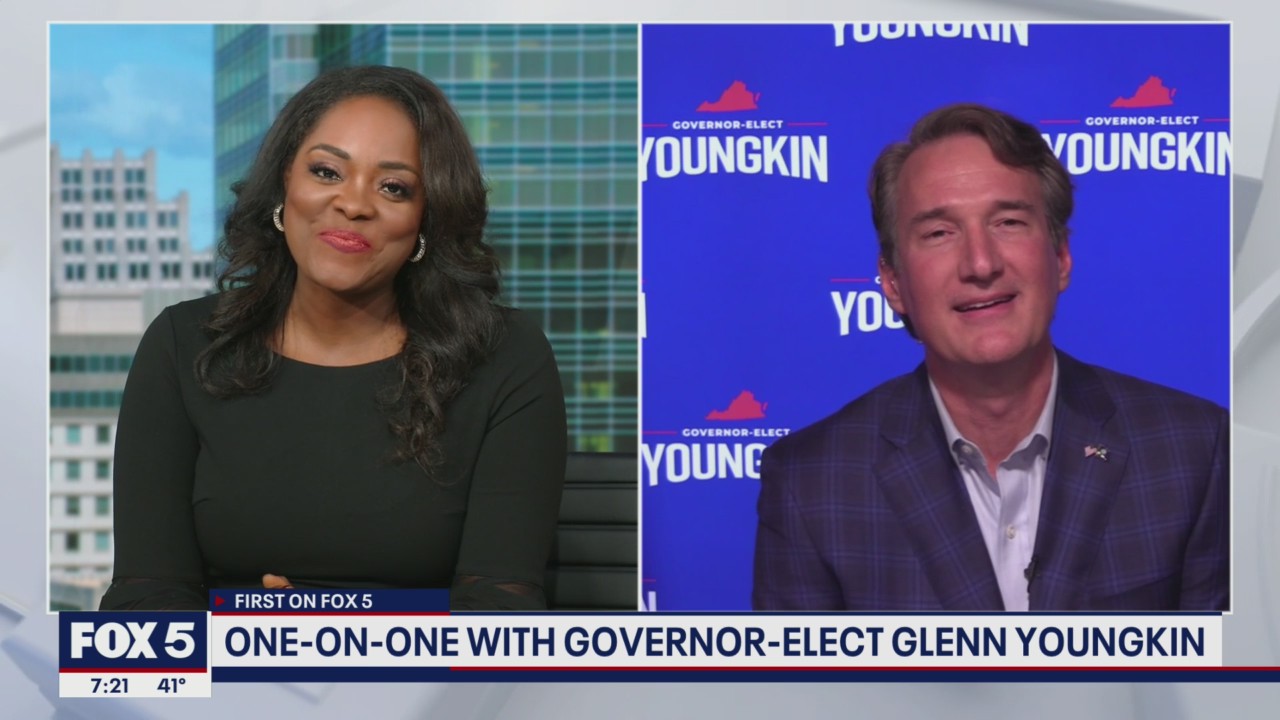 Governor-elect Glenn Youngkin one-on-one interview