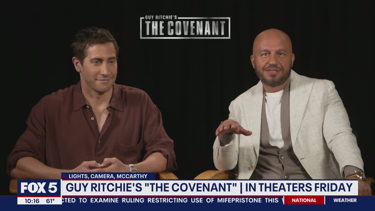 Jake Gyllenhaal, Dar Salim talk "The Covenant"