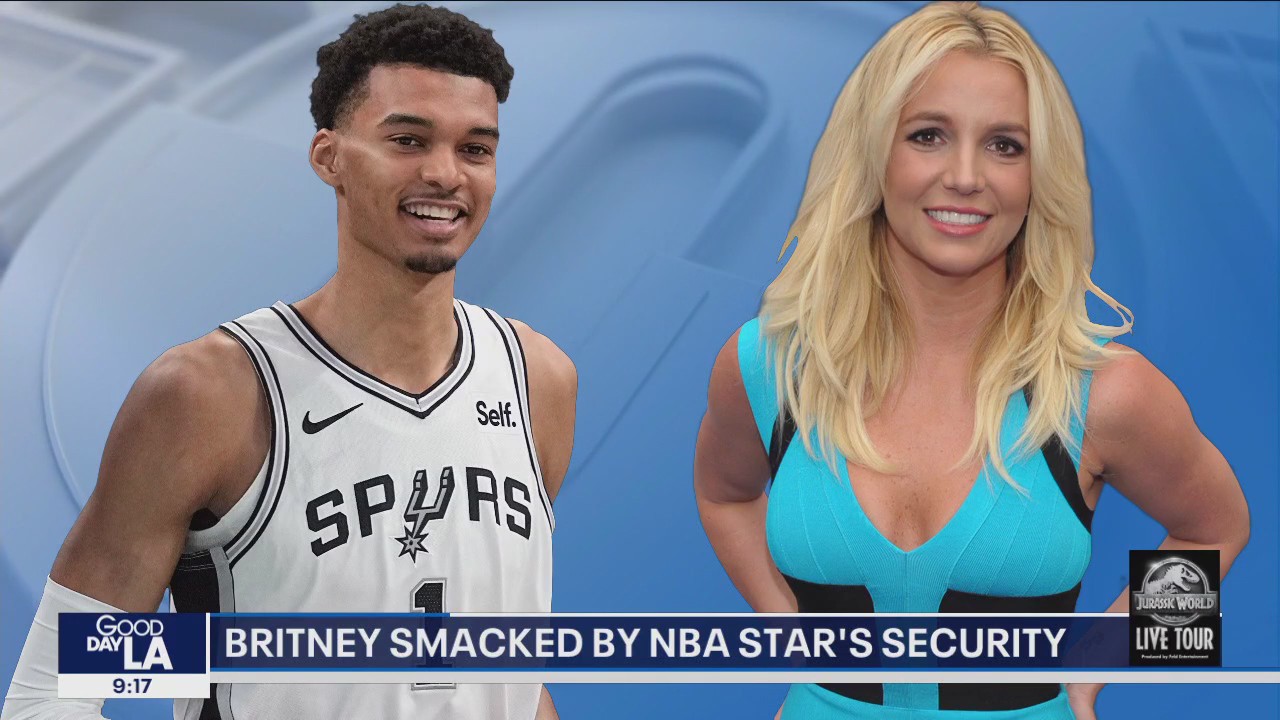 Britney Spears hit by NBA star Victor Wembanyama’s security guard: report