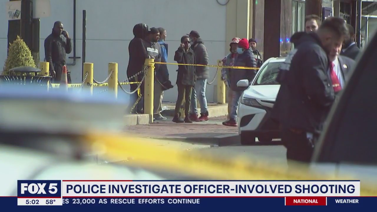 1 man transported to hospital following officer-involved shooting in Southeast DC