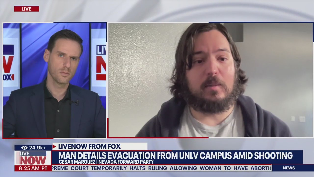 Man details escape from UNLV campus amid gunfire