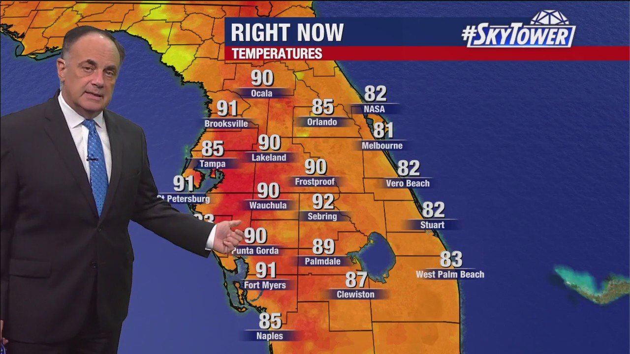 Tampa weather | Hot weekend ahead