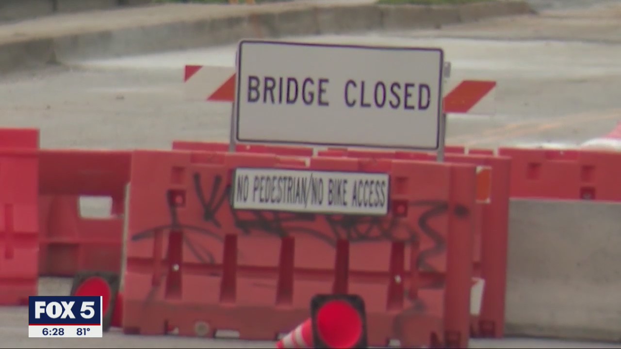 Atlanta businesses concerned about lengthy bridge closure, crime