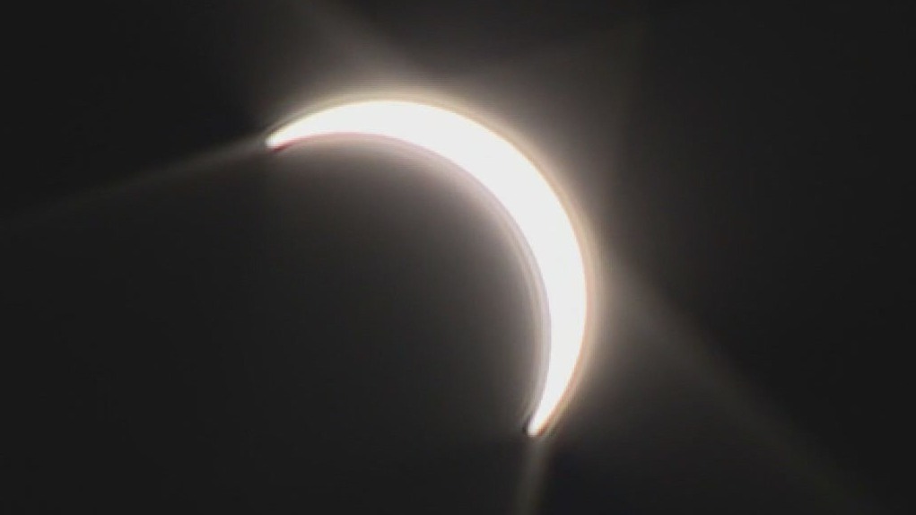 Solar eclipse 2024: Darkness gathers onlookers